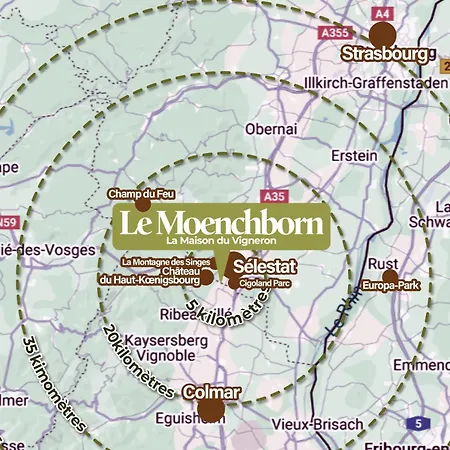 Le Moenchborn - La Maison Des Vignerons アパート